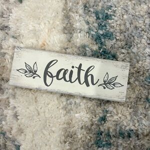 T.J. MAXX - “Faith” Decorative Sign
